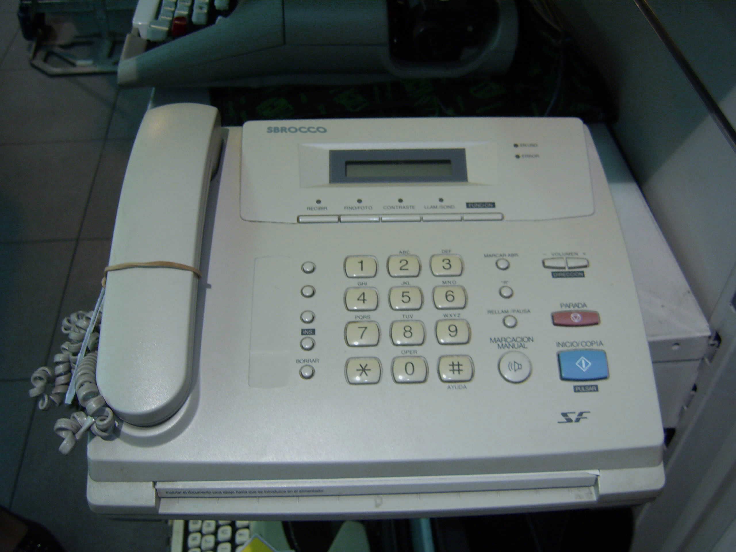 Fax-sbrocco