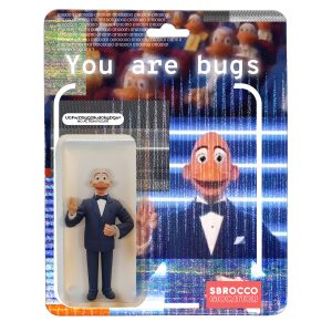 Action figure sbrocco giocattoli satirica